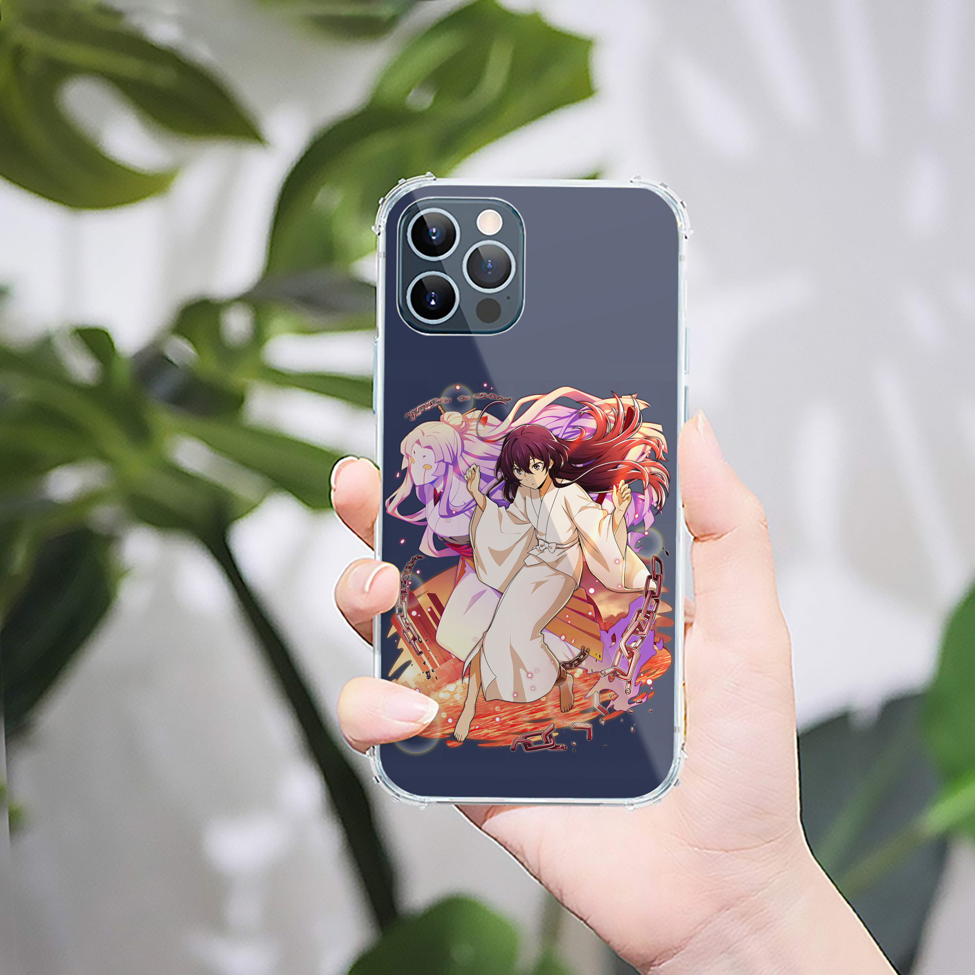 （画像用） 文豪ストレイドッグス Bungo Stray Dogs 【iPhone 12シリーズ対応】透明スマホケース（クリアソフトケース）